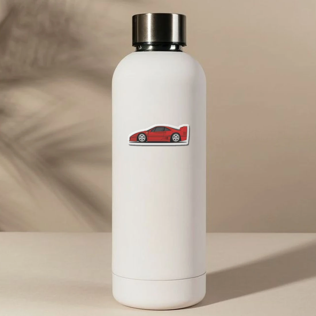 Audi R8 White Color Sticker