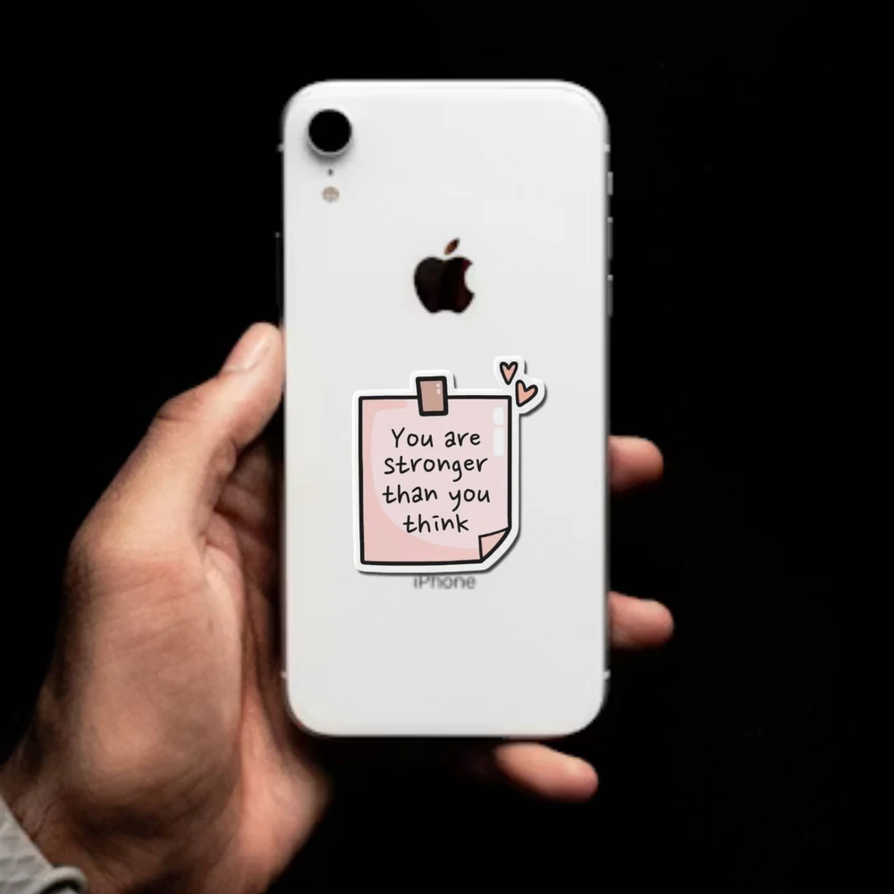 You Are Stronger Than Think Sticker