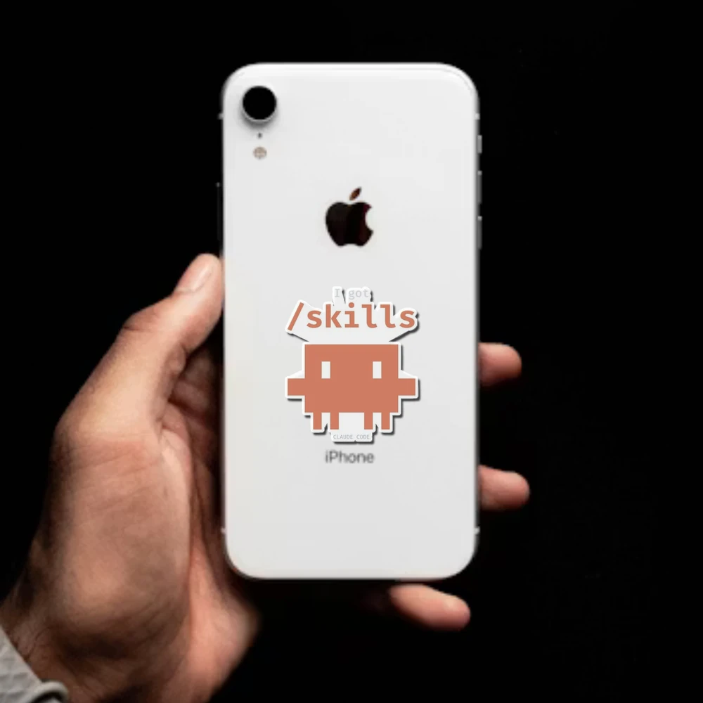 Got Skills Die Cut Stickers Claude Code