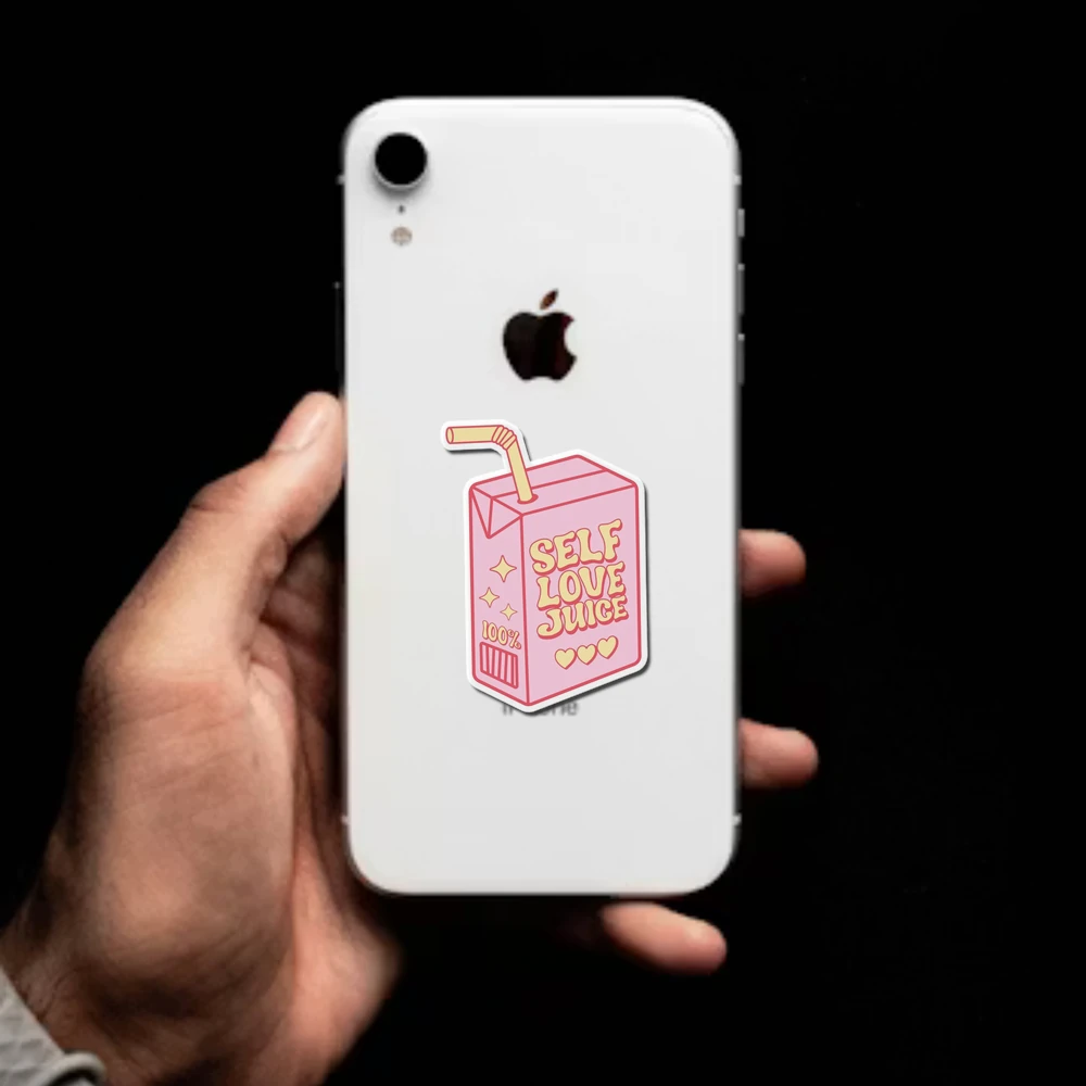 Self Love Juice Motivational Vinyl Stickers