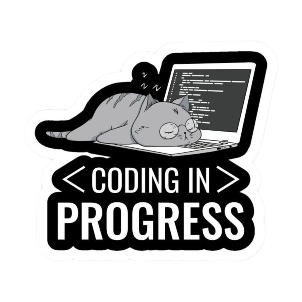 Coding Progress Sticker