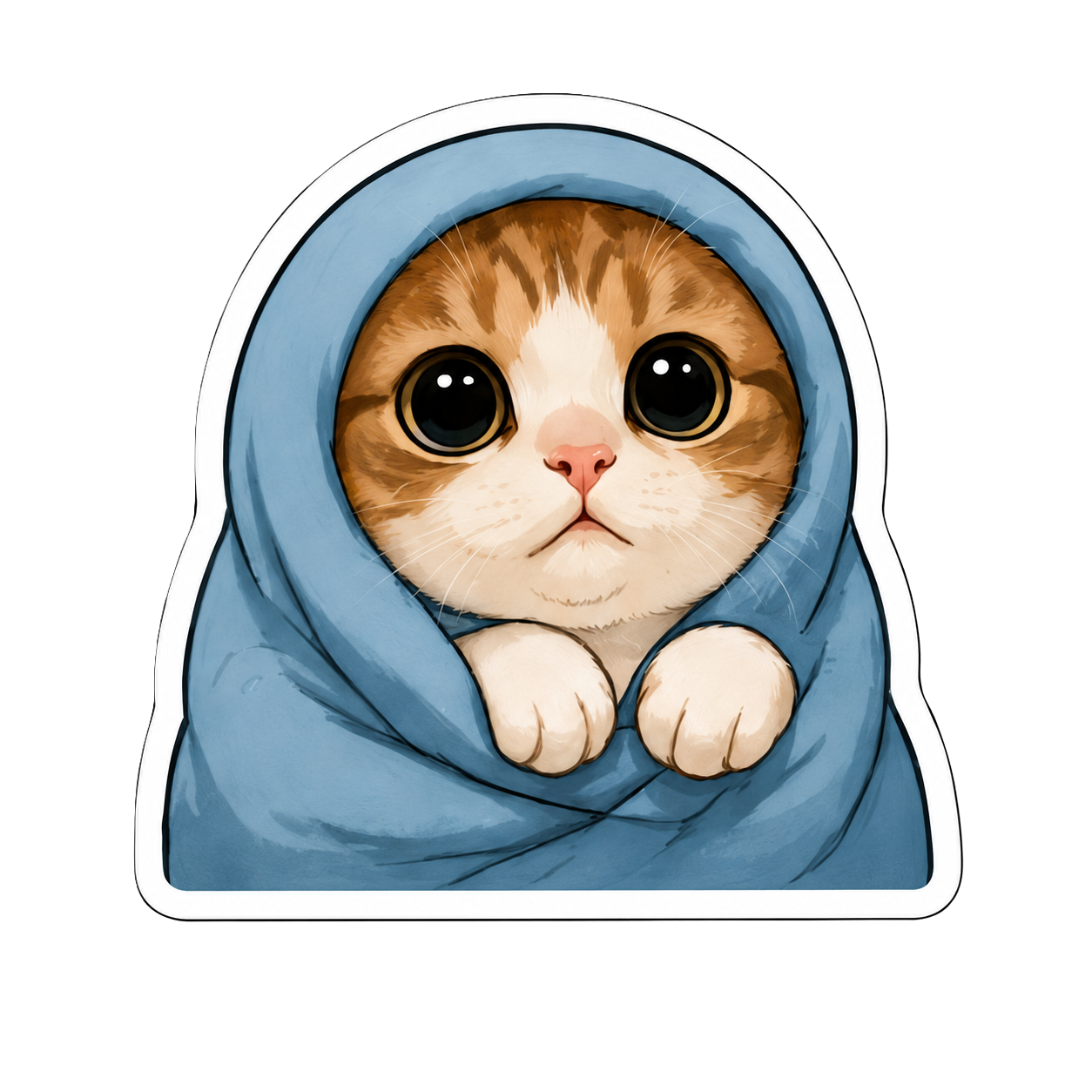 Hand Drawn Cat Set High Quality Digital Messaging