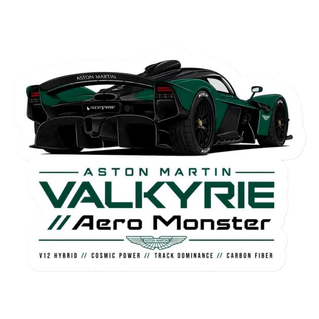 Aston Martin Valkyrie Aero Monster Hybrid Cosmic Power