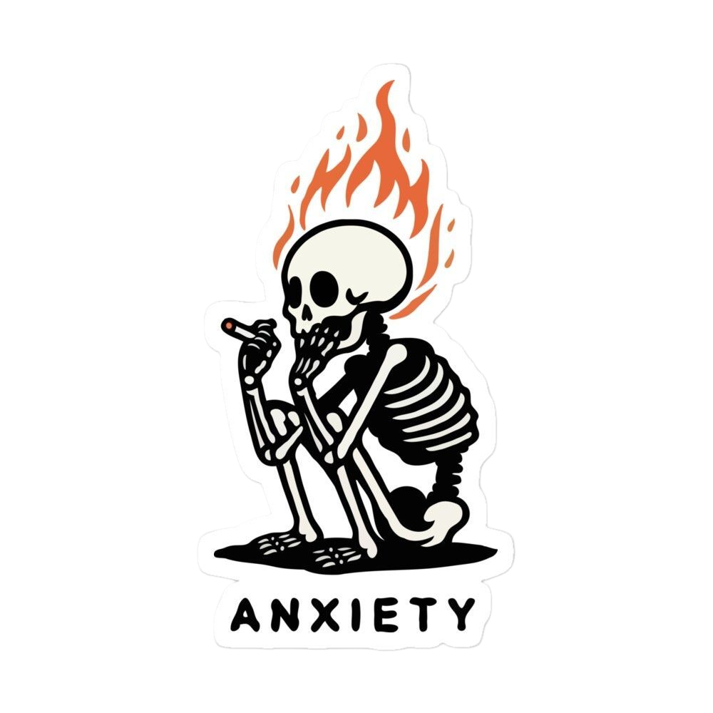 Anxiety Skeleton