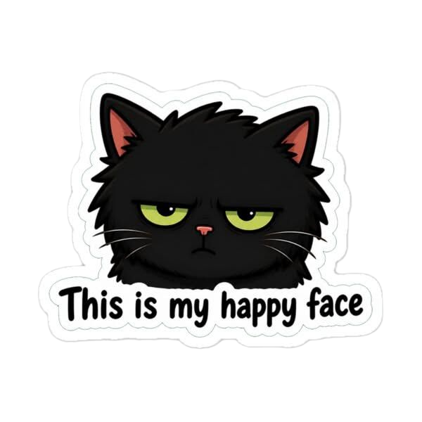 My Happy Face Sticker