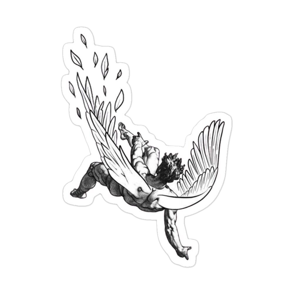 Wing Black And White Sketch